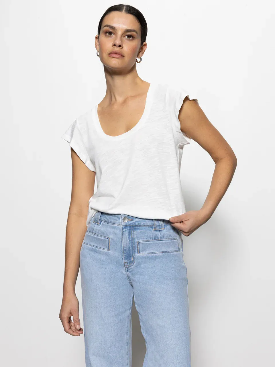 West Side Tee White
