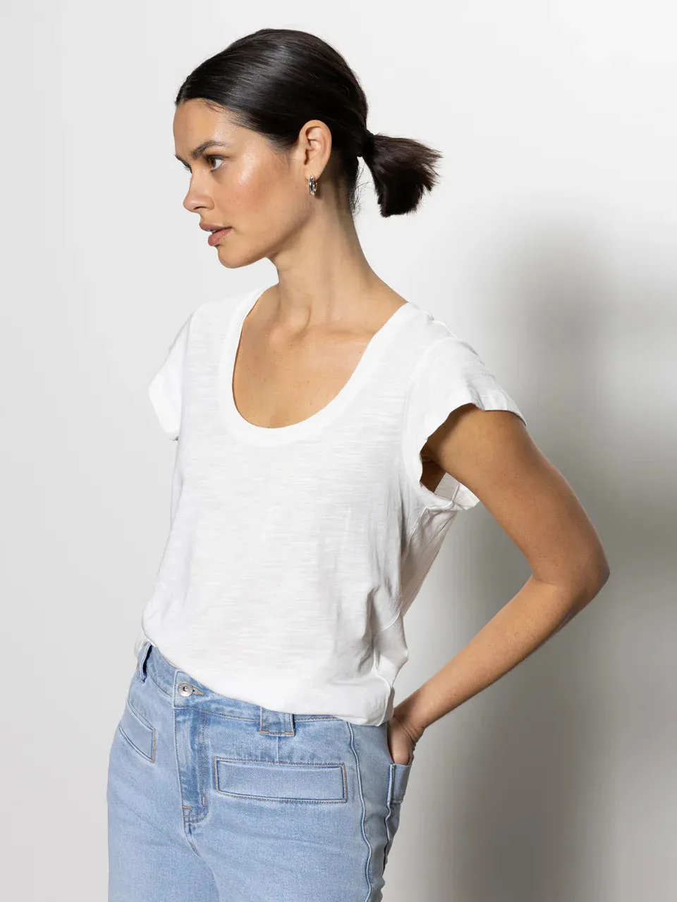West Side Tee White
