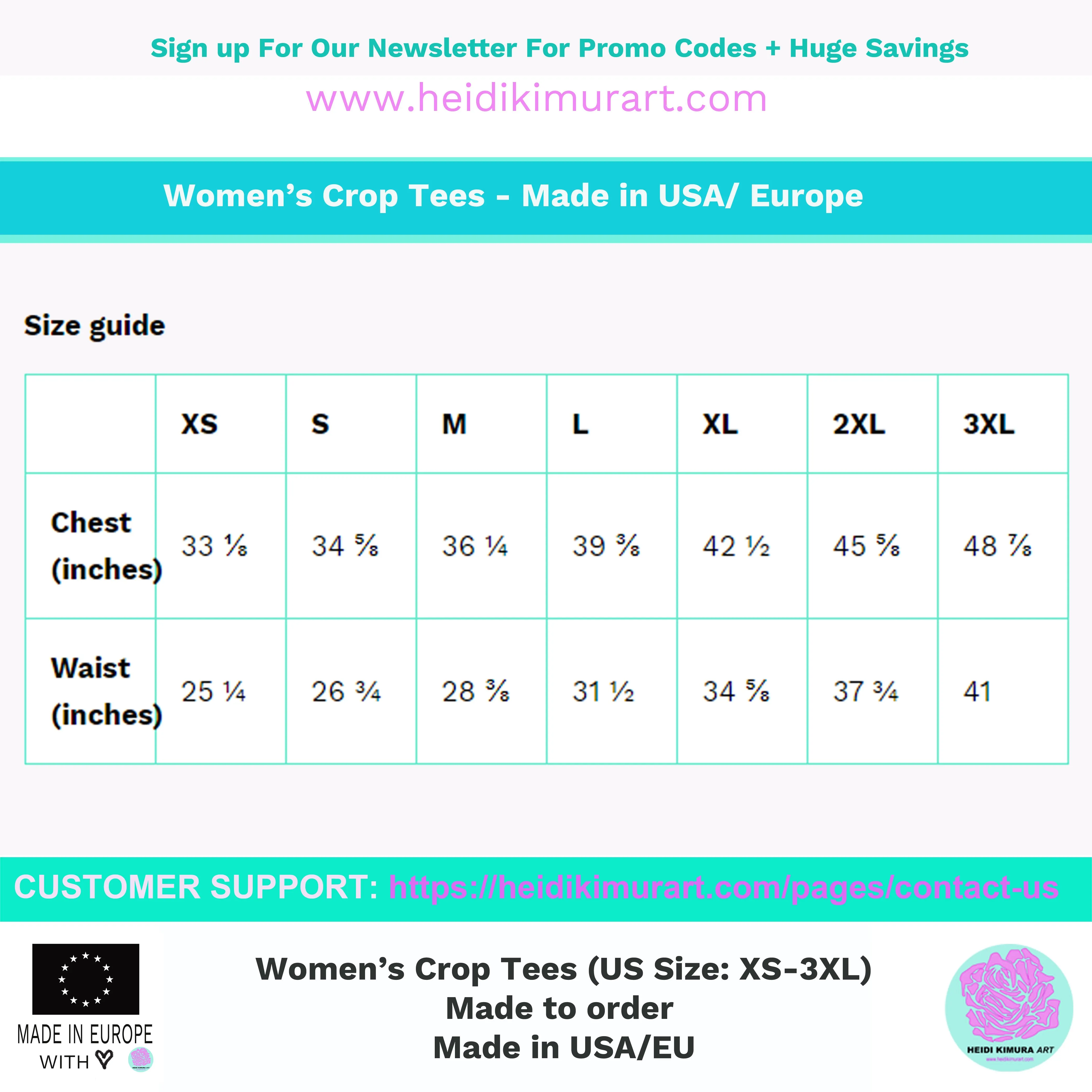 White Star Pattern Crop Tee, Star Print Women's Crop Short Best  T-Shirt-Made in USA/EU