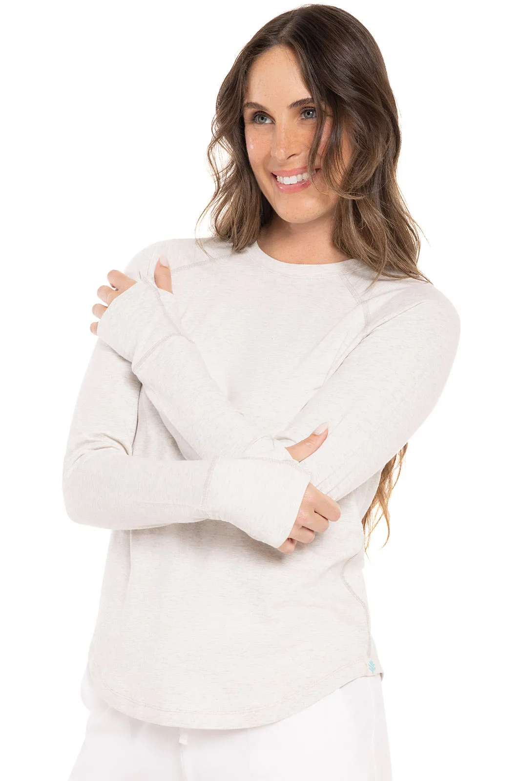 Women's LumaLeo Long Sleeve T-Shirt | Light Grey Heather